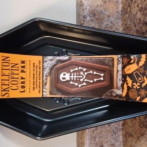Skeleton Coffin Loaf Pan